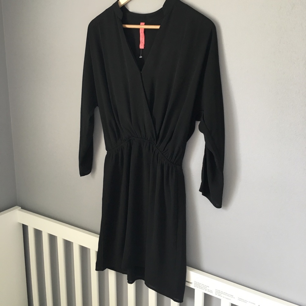 B.1 Anthropologie black dress